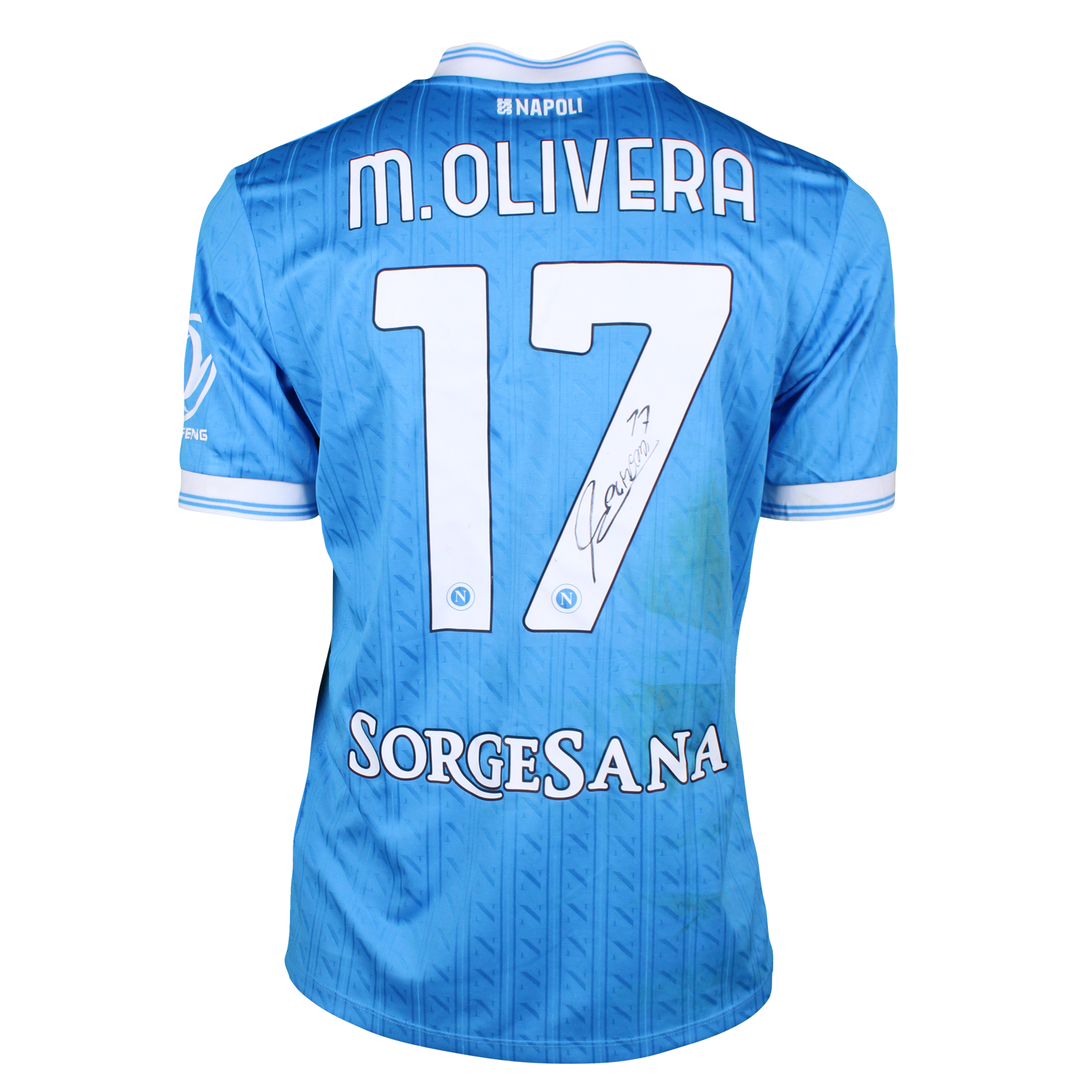 Mathías Olivera SSC Napoli shirt