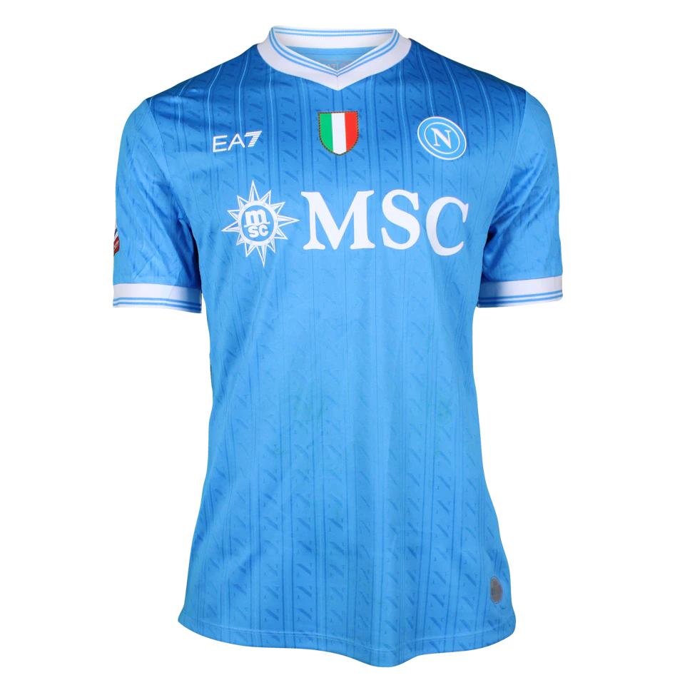Mathías Olivera | SSC Napoli - Como 1907 | MatchWornShirt