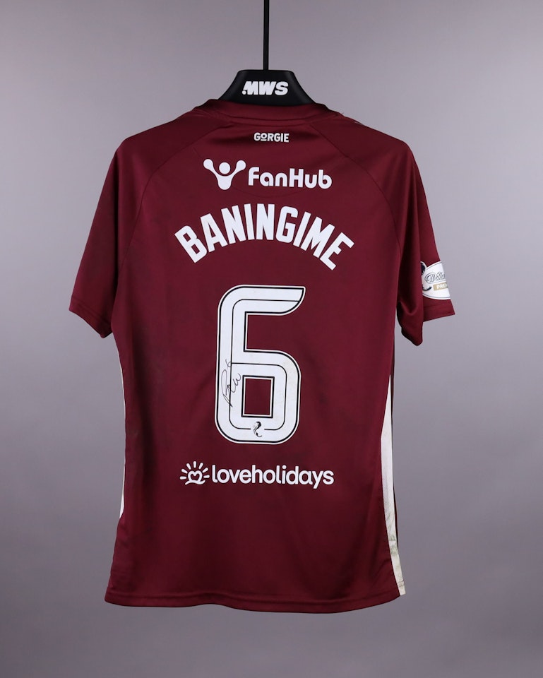 Beni Baningime Heart of Midlothian shirt