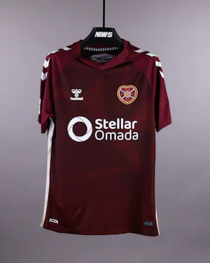Harry Milne Heart of Midlothian shirt