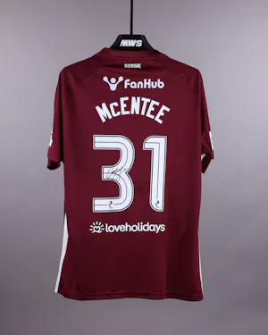 Oisin McEntee Heart of Midlothian shirt
