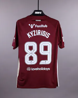 Alexandros Kyziridis Heart of Midlothian shirt