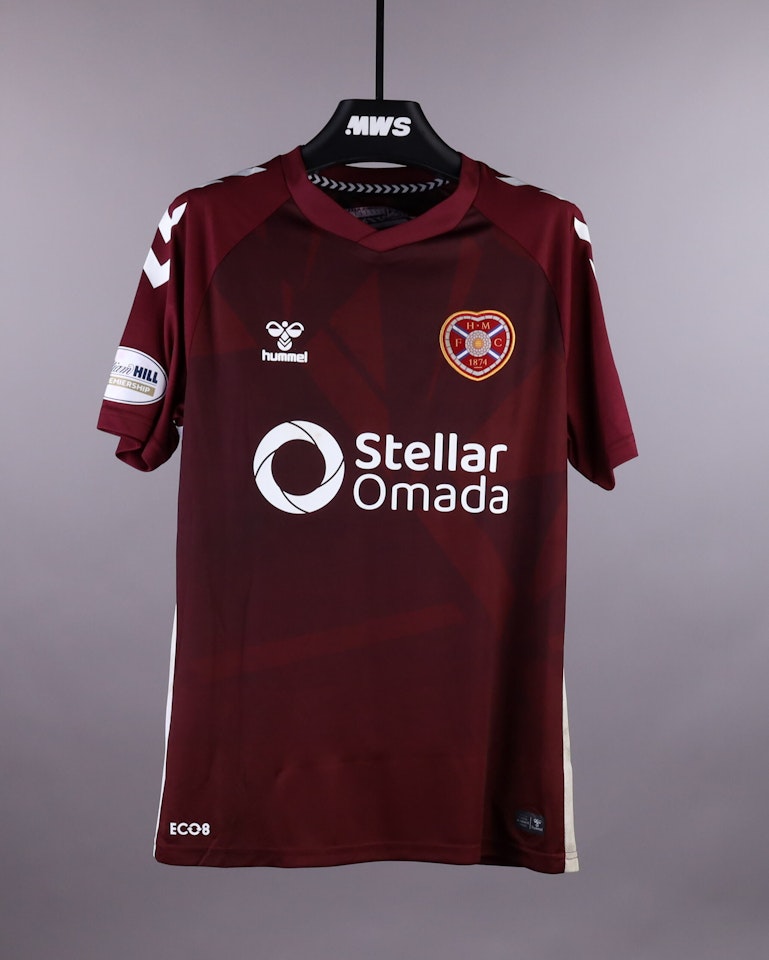 Alexandros Kyziridis Heart of Midlothian shirt