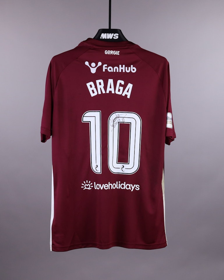 Cláudio Rafael Soares Braga Heart of Midlothian shirt