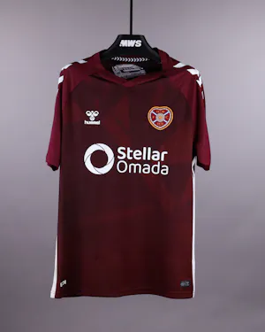 来自Heart of Midlothian的Cláudio Rafael Soares Braga球衣