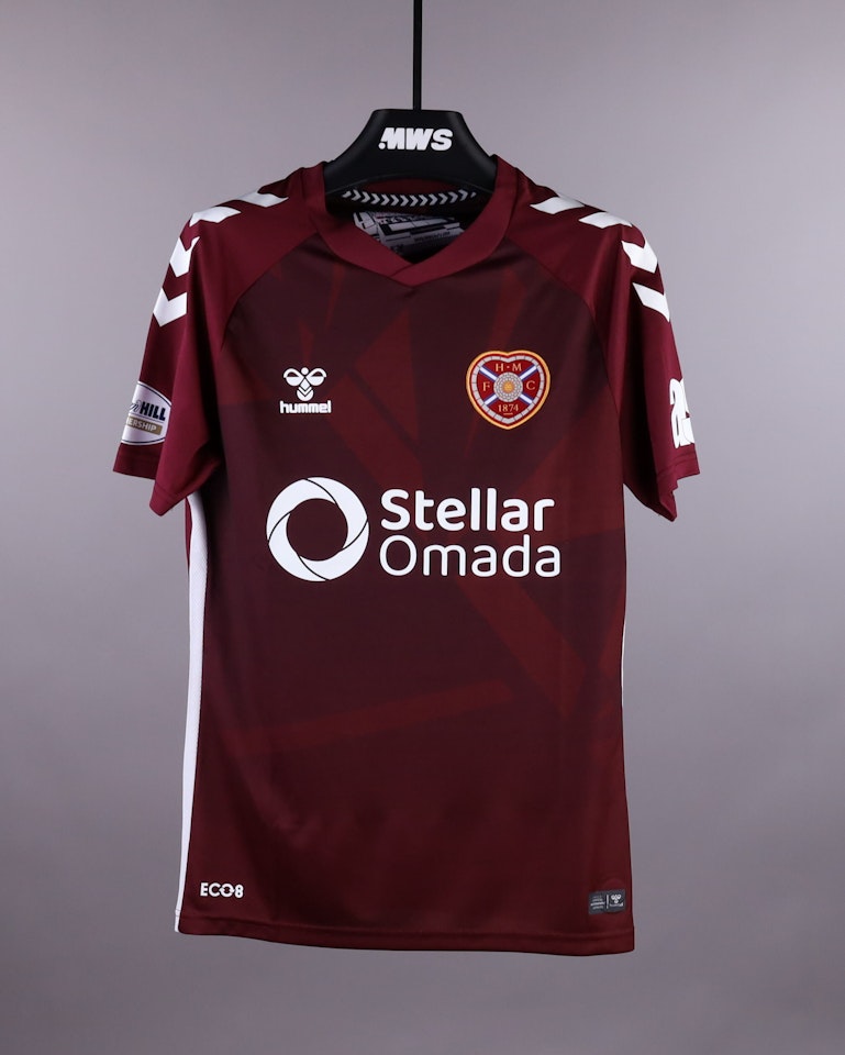 Sabah Kerjota Heart of Midlothian shirt