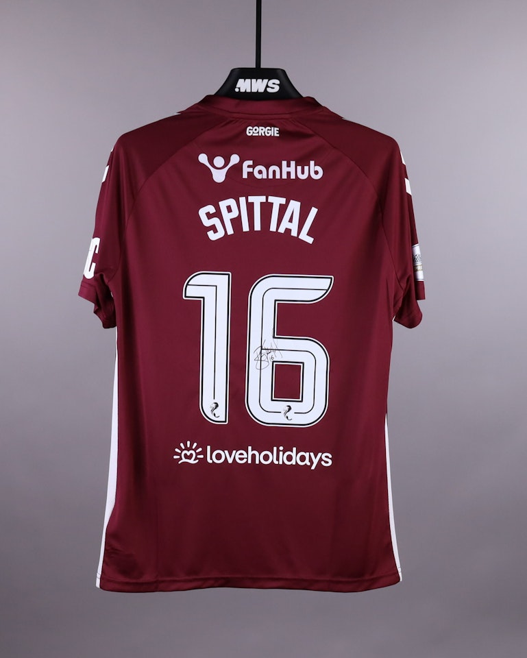 Blair Spittal Heart of Midlothian shirt