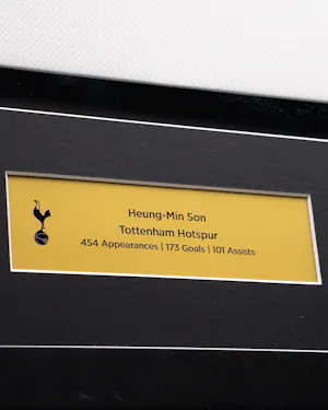 Heung-Min Son Signed Framed Home Shirt 2025/26 Classic | EU