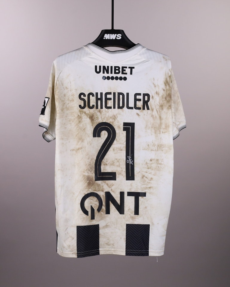 Aurélien Scheidler Sporting Charleroi shirt