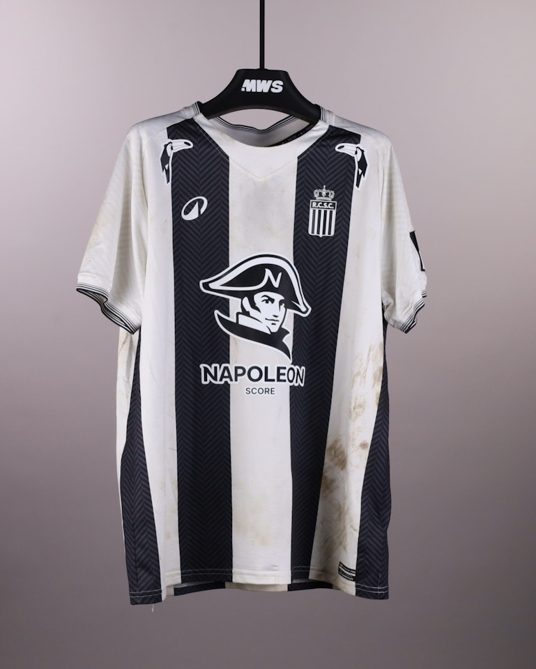 Aurélien Scheidler Sporting Charleroi shirt