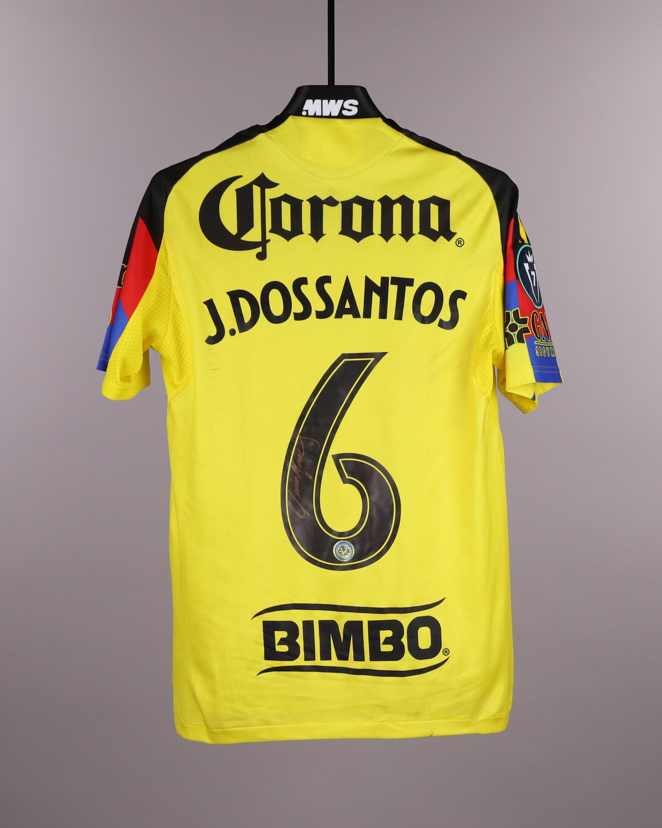 Jonathan dos Santos Club América jersey