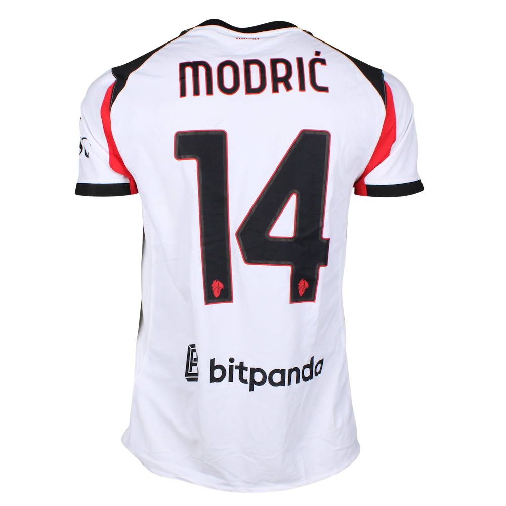 AC Milan MODRIĆ Luka Modrić | Pisa - AC Milan | MatchWornShirt