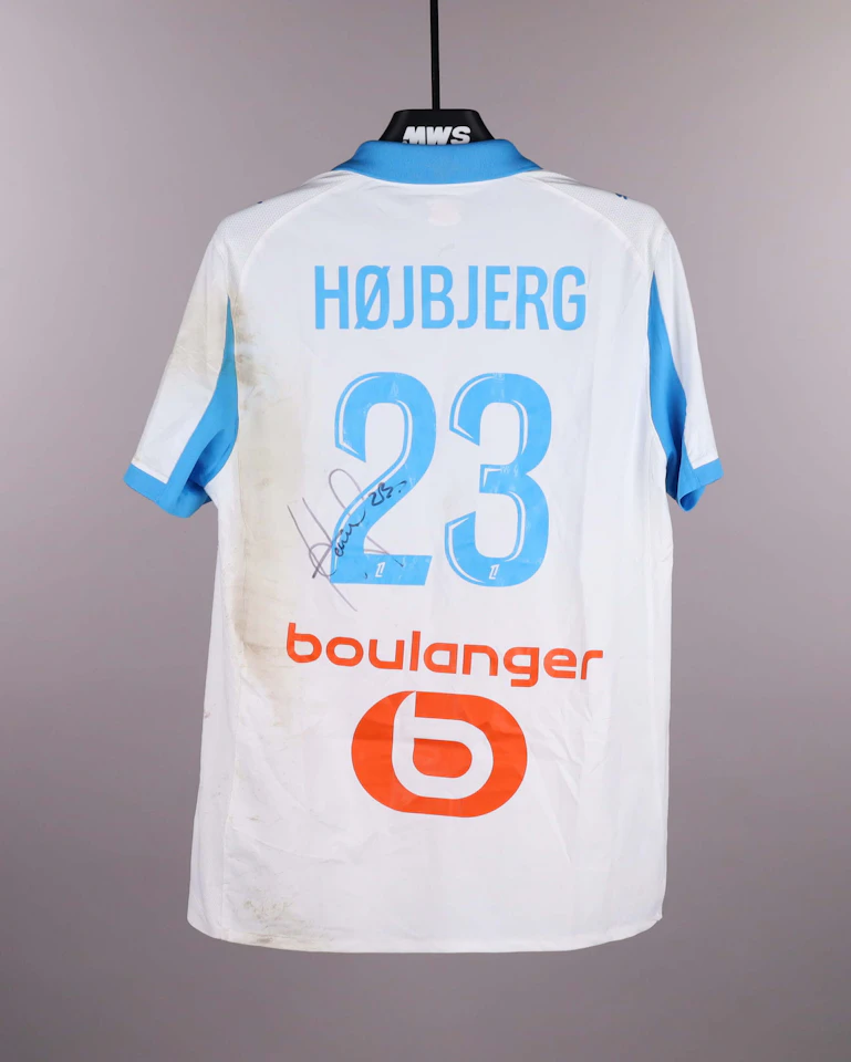 Pierre-Emile Højbjerg Olympique de Marseille shirt