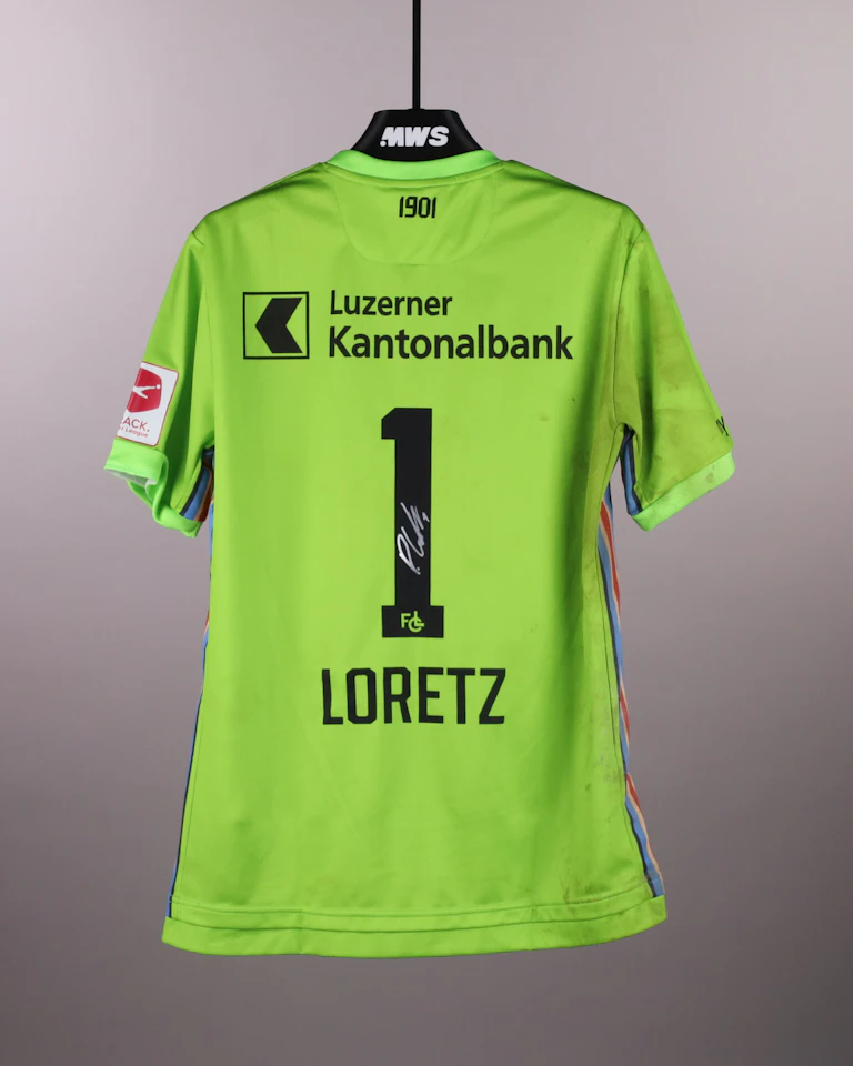 Maglia di Pascal David Loretz (FC Luzern)