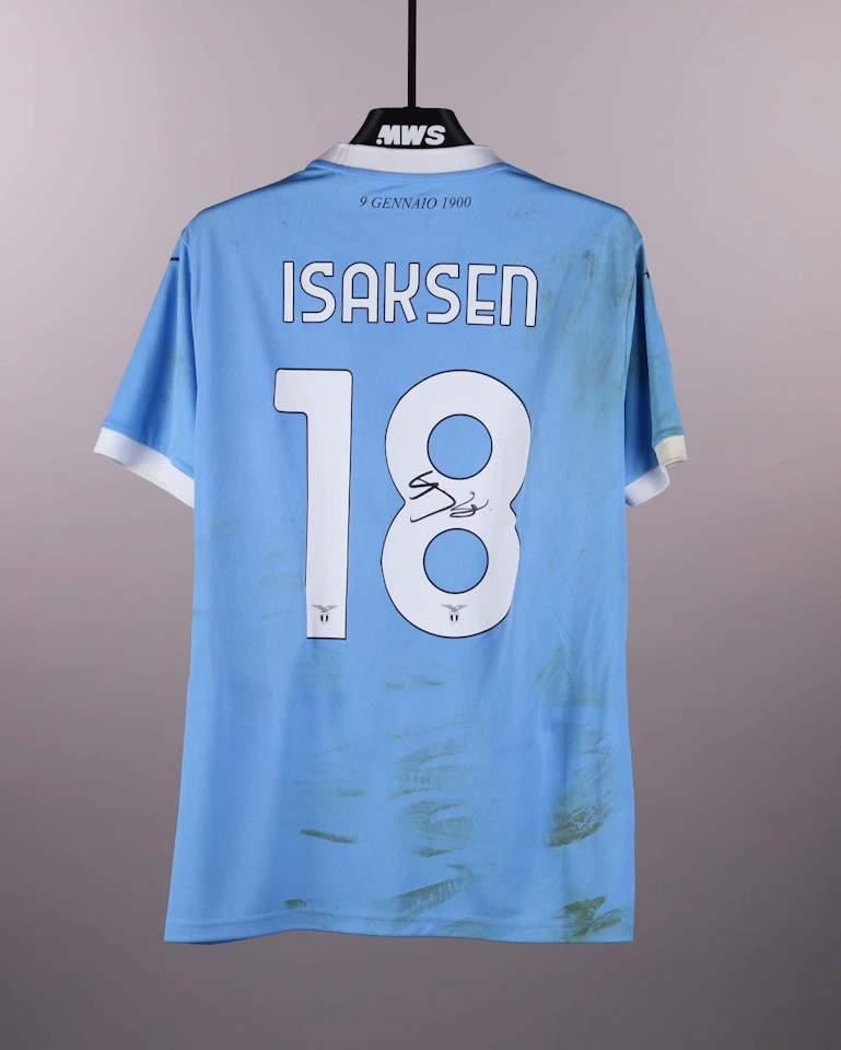 来自SS Lazio的Gustav Isaksen球衣