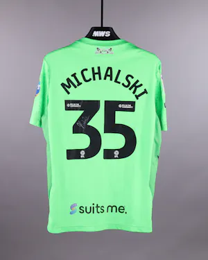 Nicholas Michalski Blackburn Rovers shirt