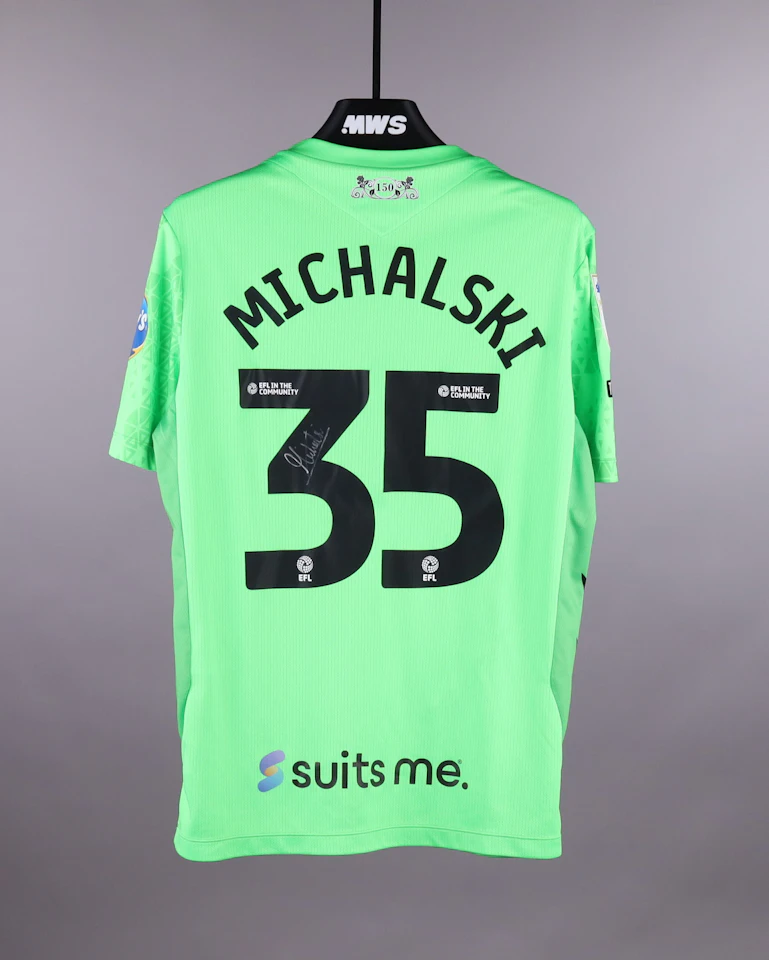 Nicholas Michalski Blackburn Rovers shirt