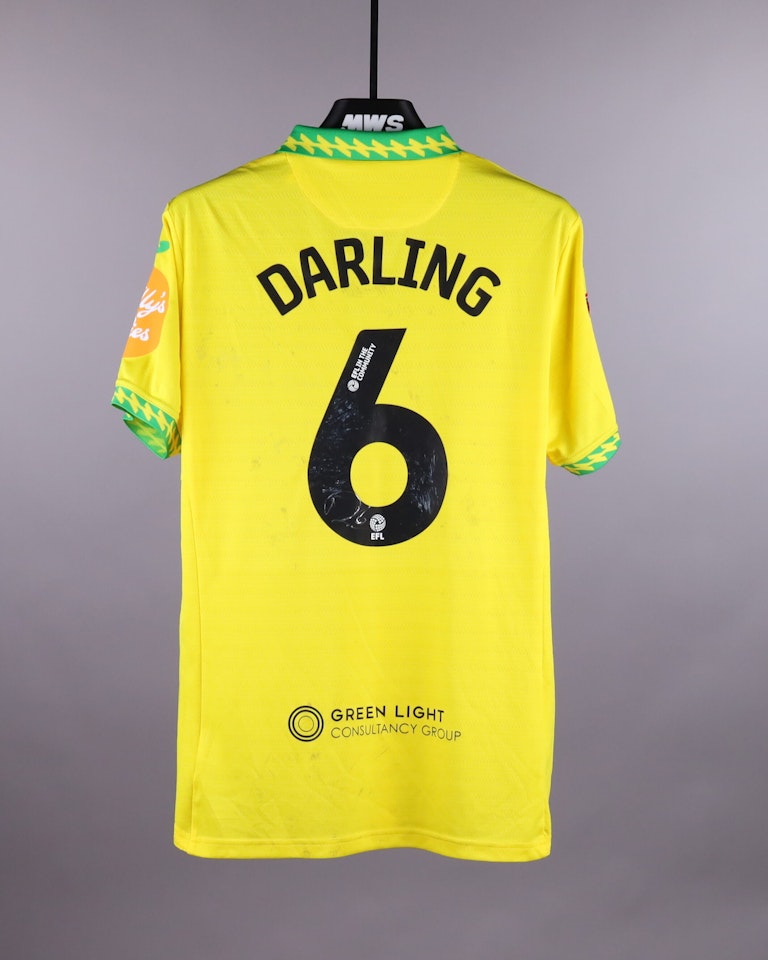 Harry Darling Norwich City shirt