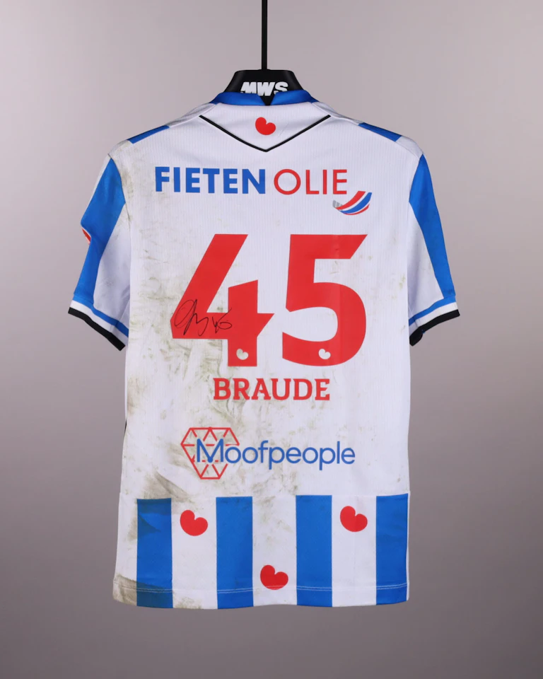 Oliver Johansen Braude SC Heerenveen shirt