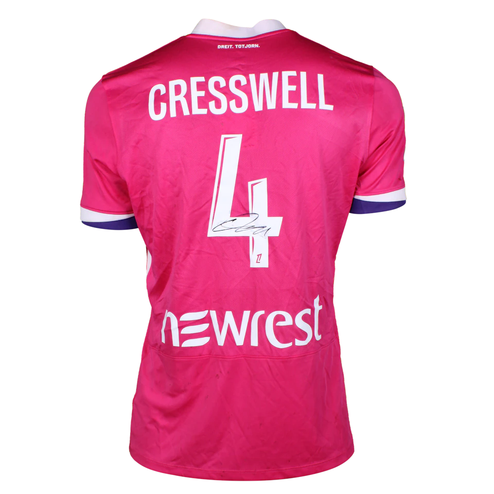 来自Toulouse FC的Charlie Cresswell球衣