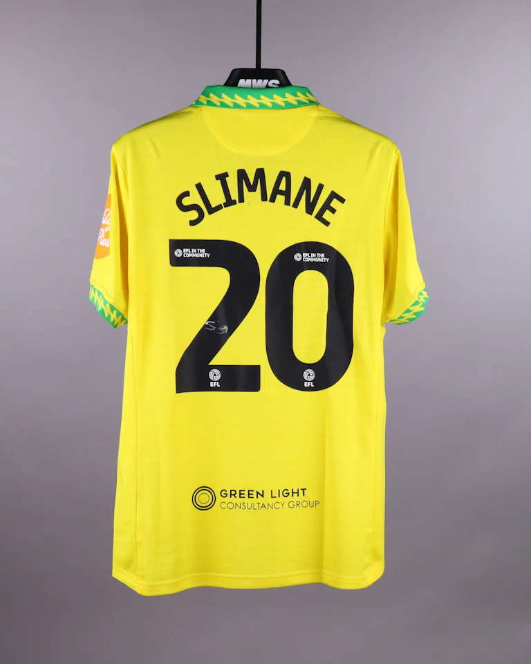 Anis Slimane Norwich City shirt