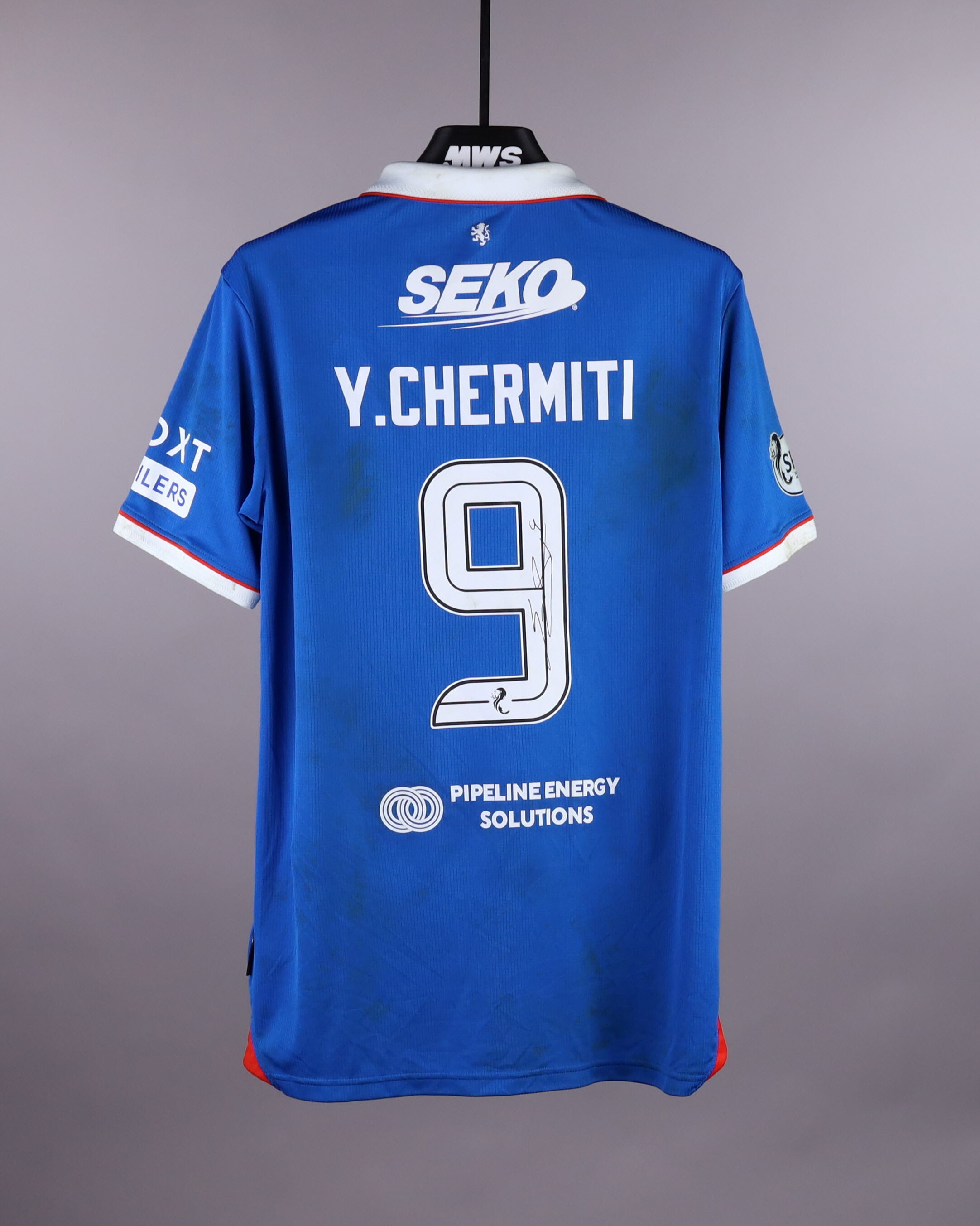 Official Rangers Soccer Game-Worn Jerseys Auctions - MatchWornShirt