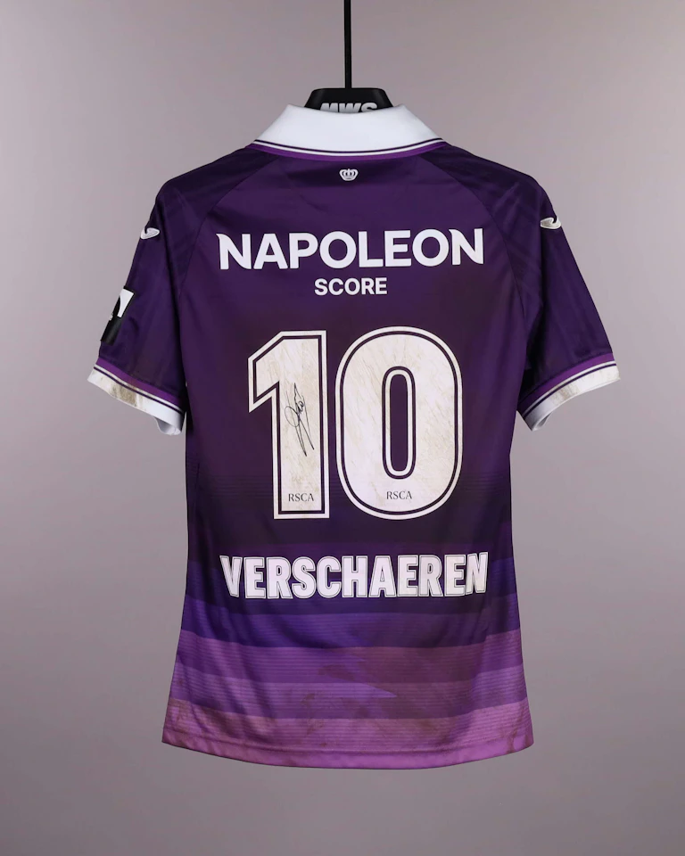 Yari Verschaeren RSC Anderlecht shirt