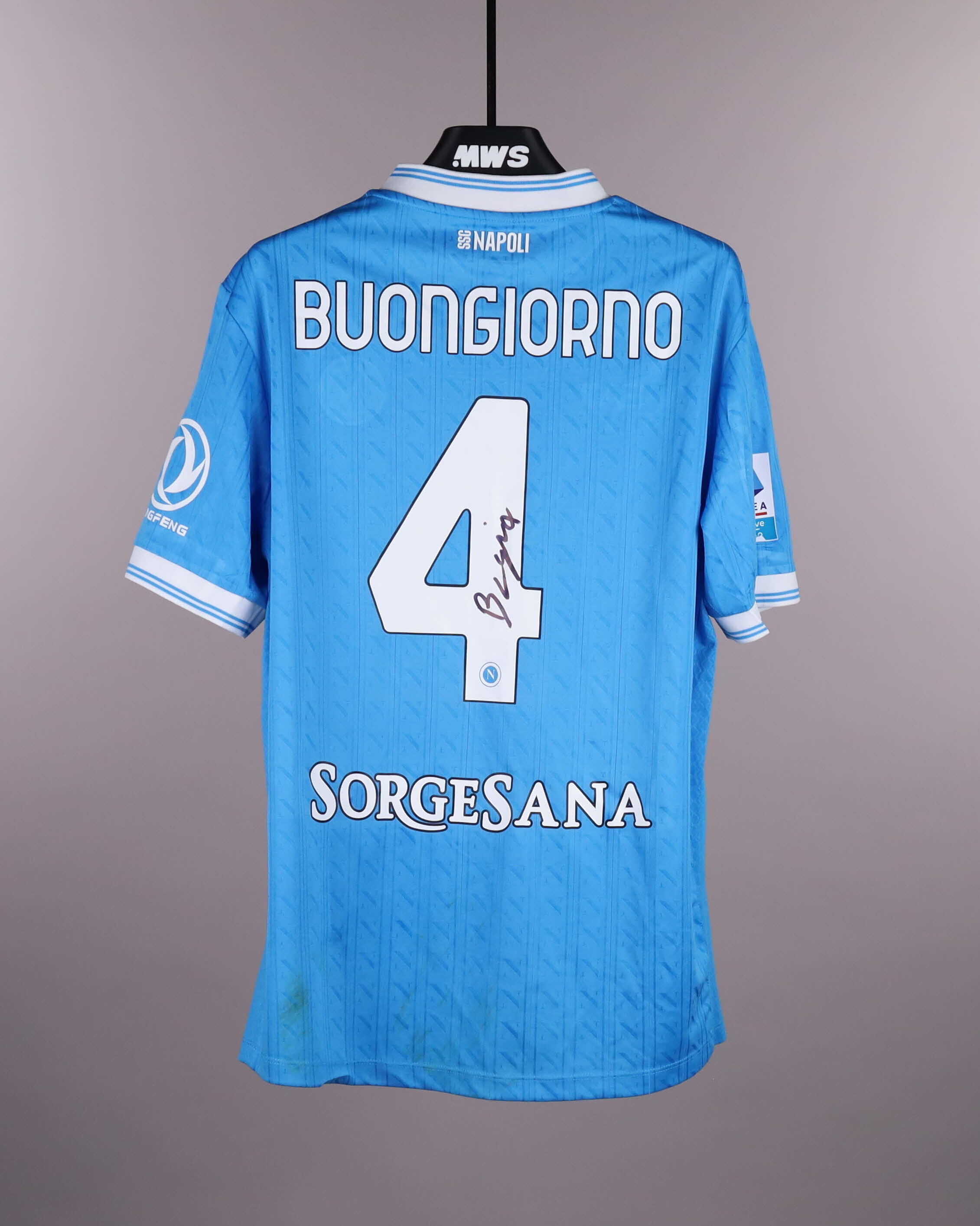 Alessandro Buongiorno SSC Napoli shirt