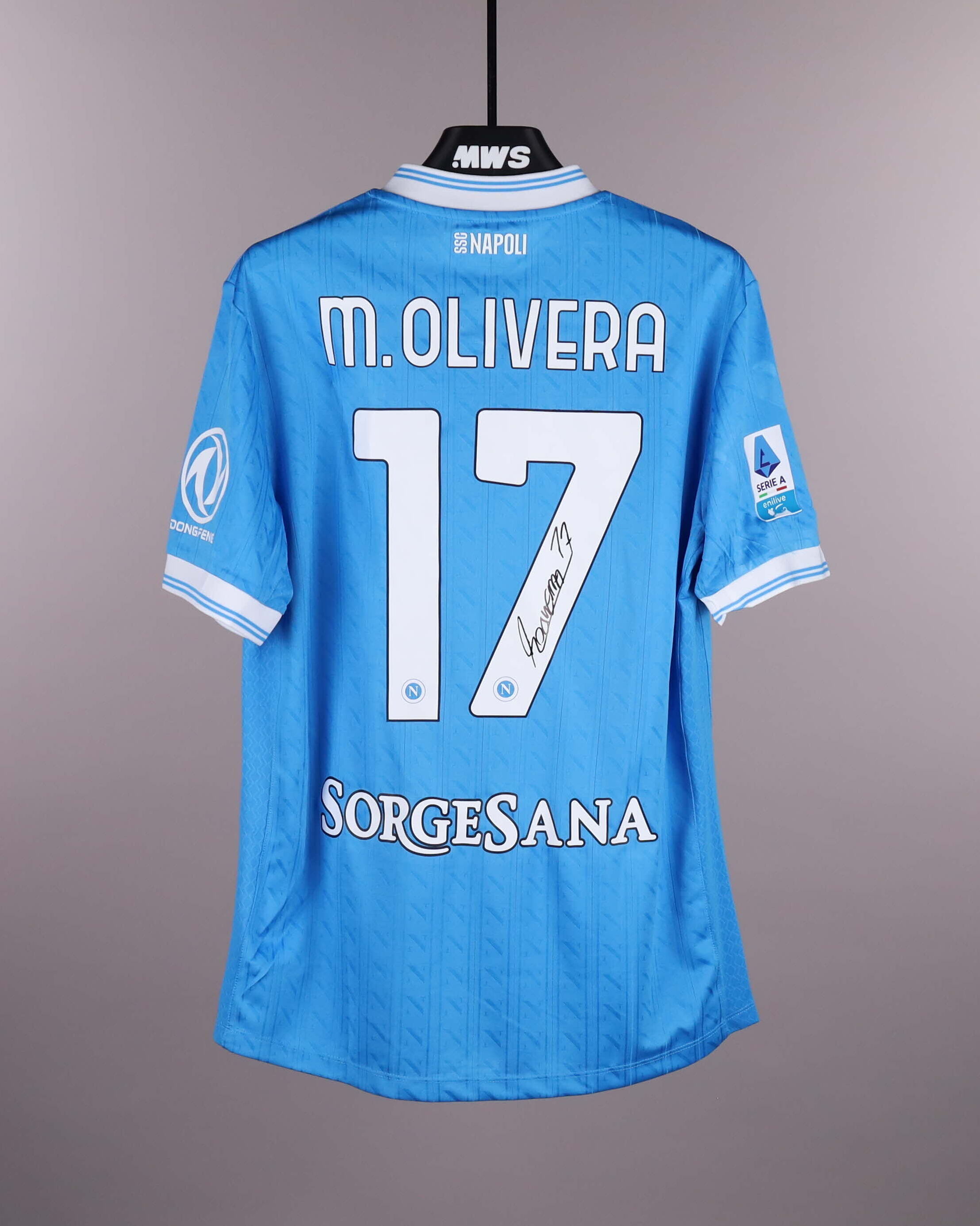 Mathías Olivera SSC Napoli shirt