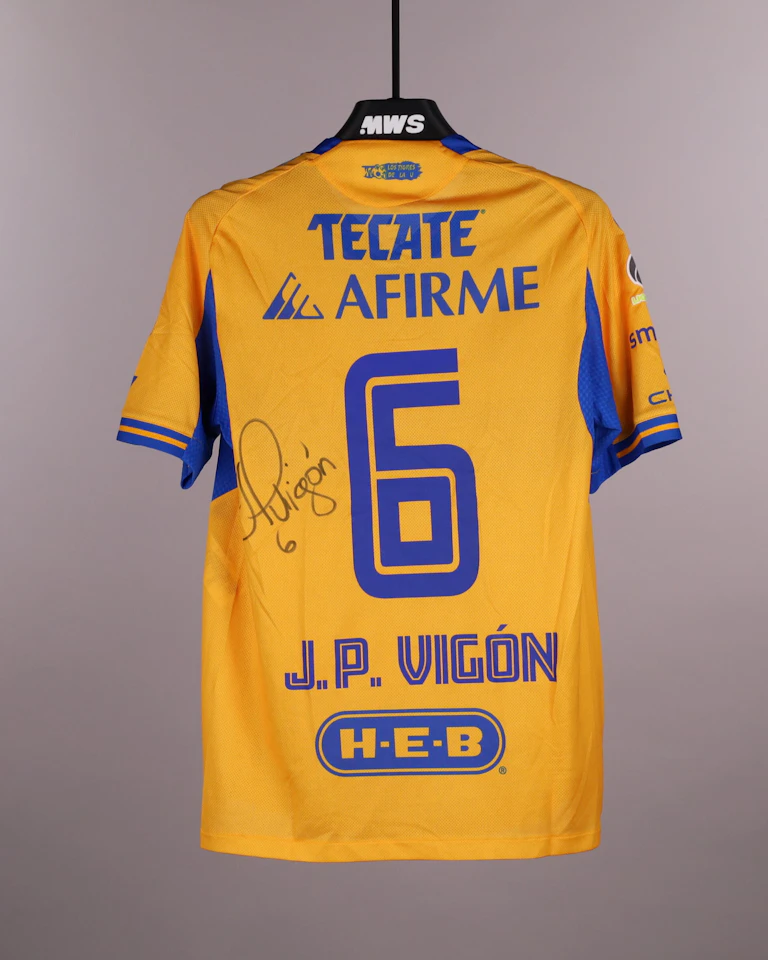 来自Tigres UANL的Juan Pablo Vigón Cham球衣