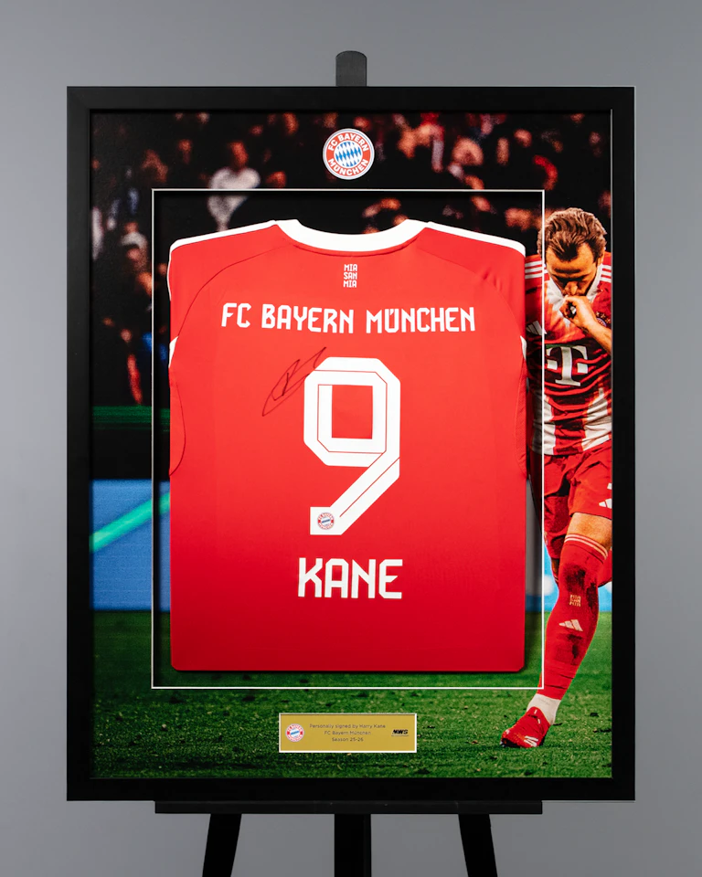 Harry Kane | Limited Edition Framed Signed Home Shirt