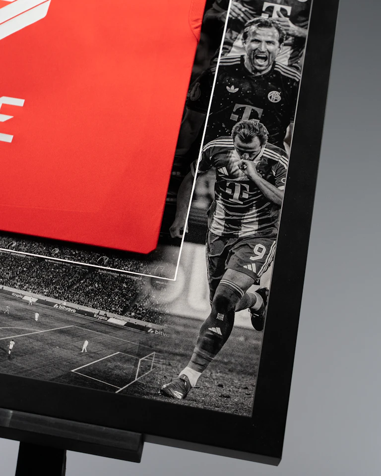 Harry Kane | Limited Edition Framed Signed Home Shirt