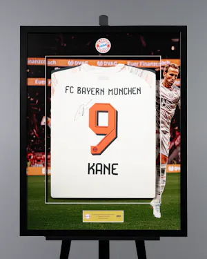 Harry Kane | Limited Edition Framed Signed Away Shirt