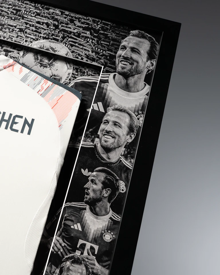 Harry Kane | Limited Edition Framed Signed Away Shirt