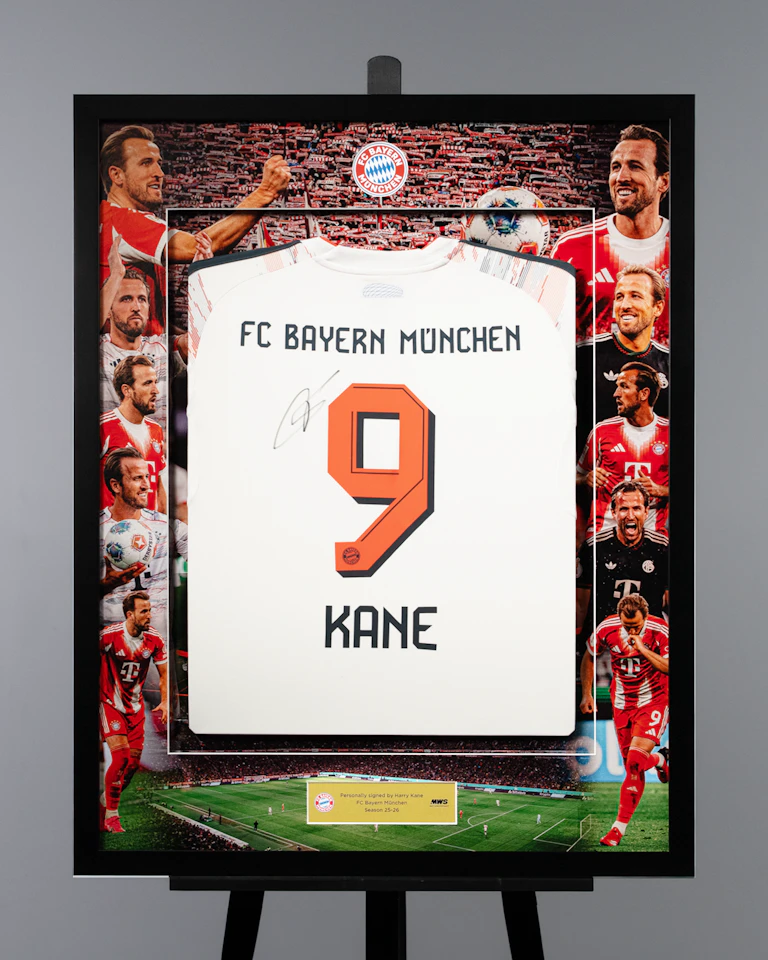 Harry Kane | Limited Edition Framed Signed Away Shirt