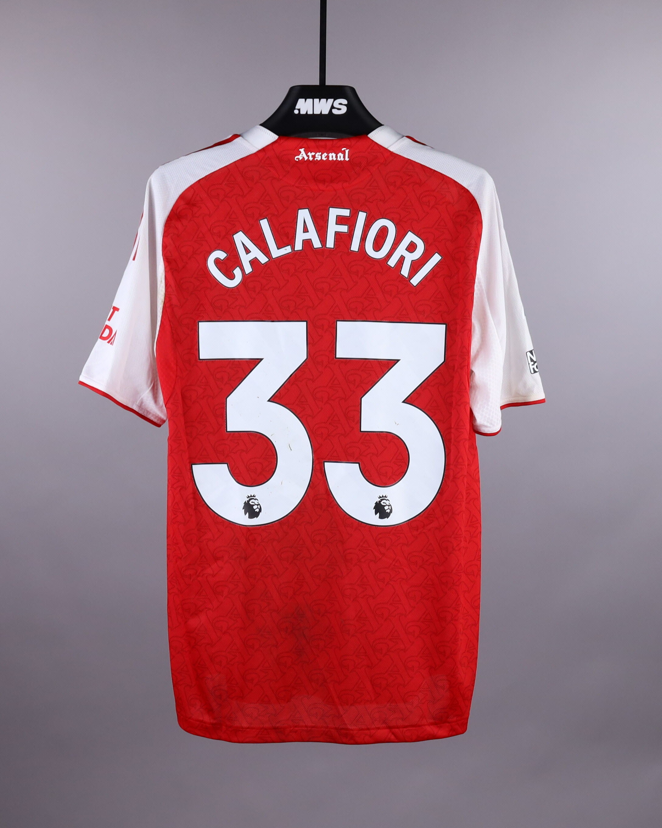Riccardo Calafiori | Arsenal - Sunderland | MatchWornShirt