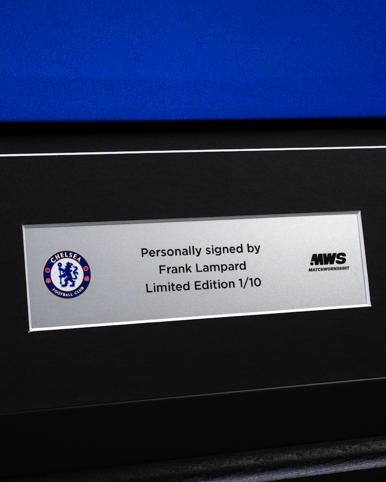 Limited Edition Framed Frank Lampard Shirt - 1