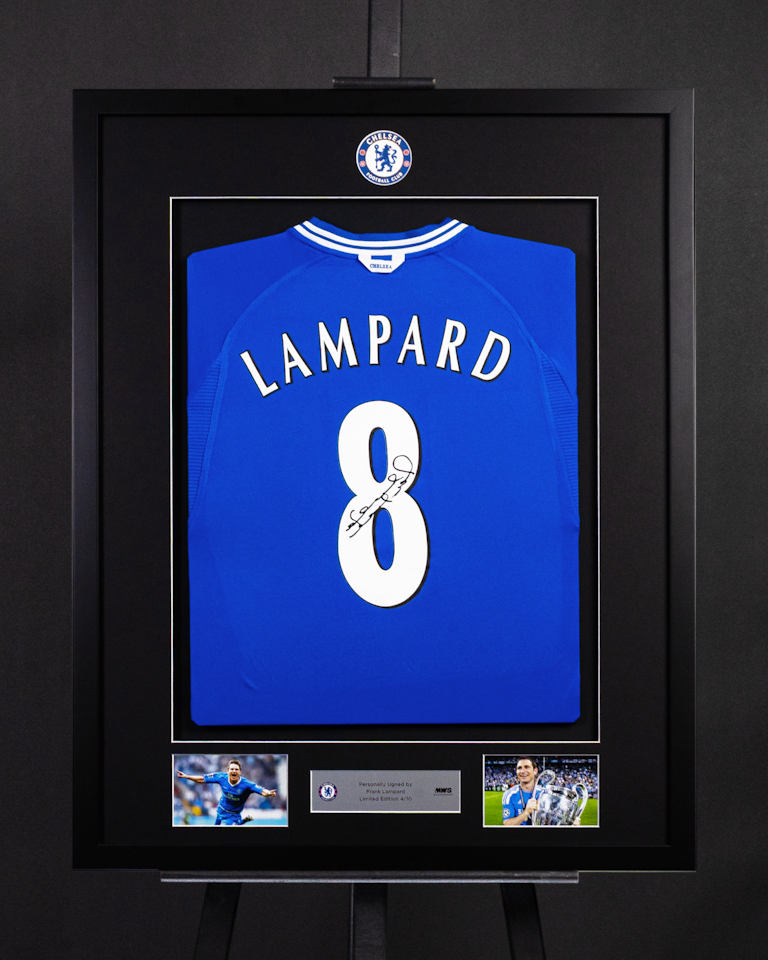 Limited Edition Framed Frank Lampard Shirt - 4
