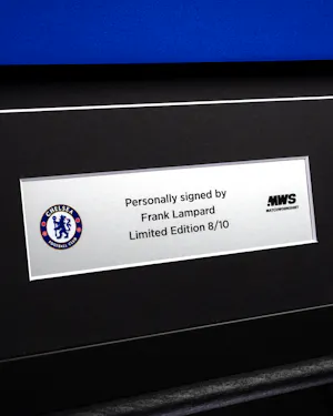 Limited Edition Framed Frank Lampard Shirt - 7