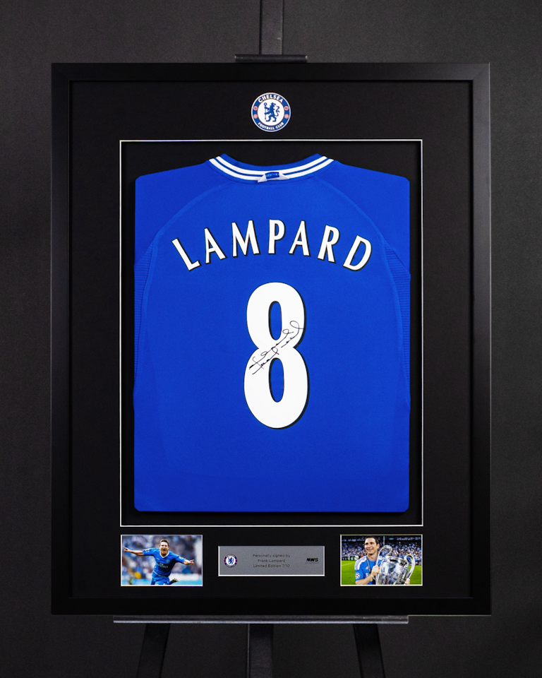 Limited Edition Framed Frank Lampard Shirt - 7