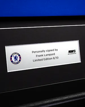 Limited Edition Framed Frank Lampard Shirt - 8