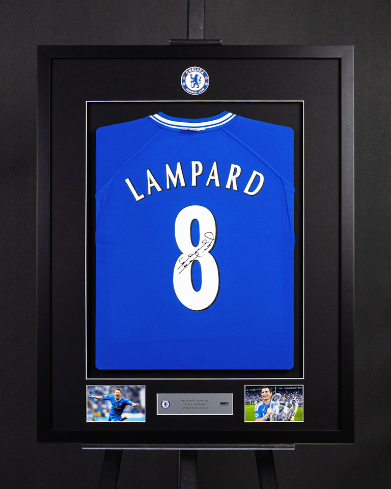 Limited Edition Framed Frank Lampard Shirt - 8