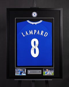 Limited Edition Framed Frank Lampard Shirt - 10