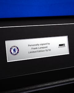 Limited Edition Framed Frank Lampard Shirt - 10