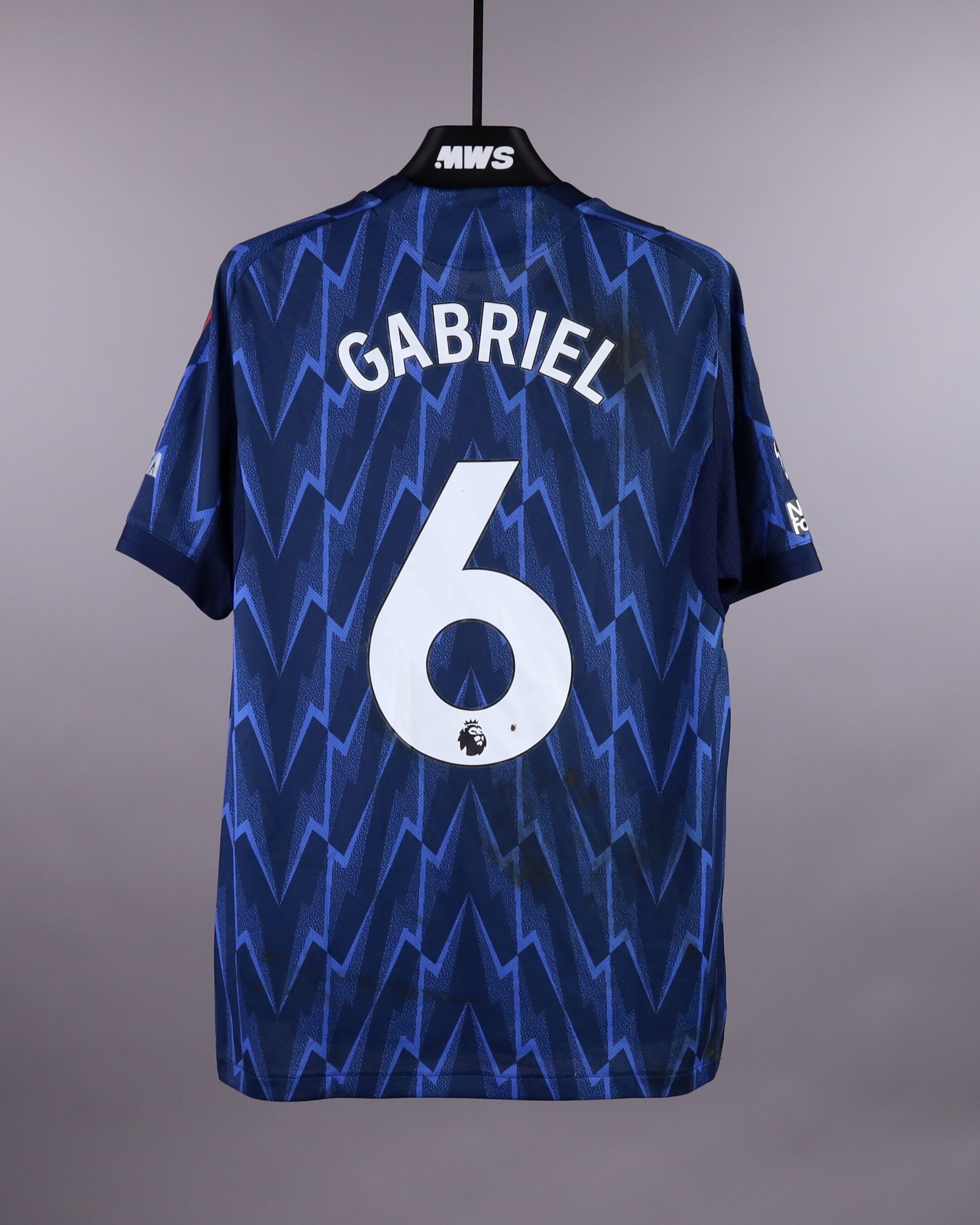 Gabriel Magalhães | Brentford - Arsenal | MatchWornShirt
