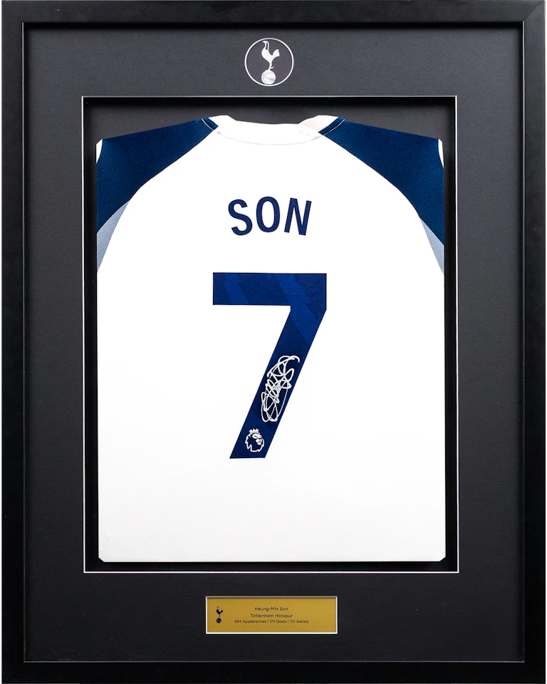 Heung-Min Son Signed Framed Home Shirt 2025/26 Classic | UK
