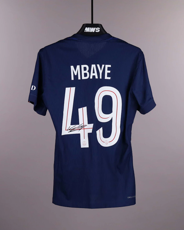Ibrahim Mbaye Paris Saint-Germain camisa.