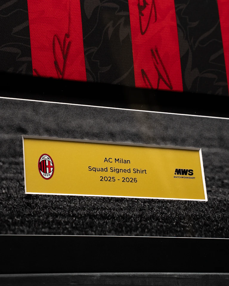 Limited Edition Framed Squad Signed Shirt