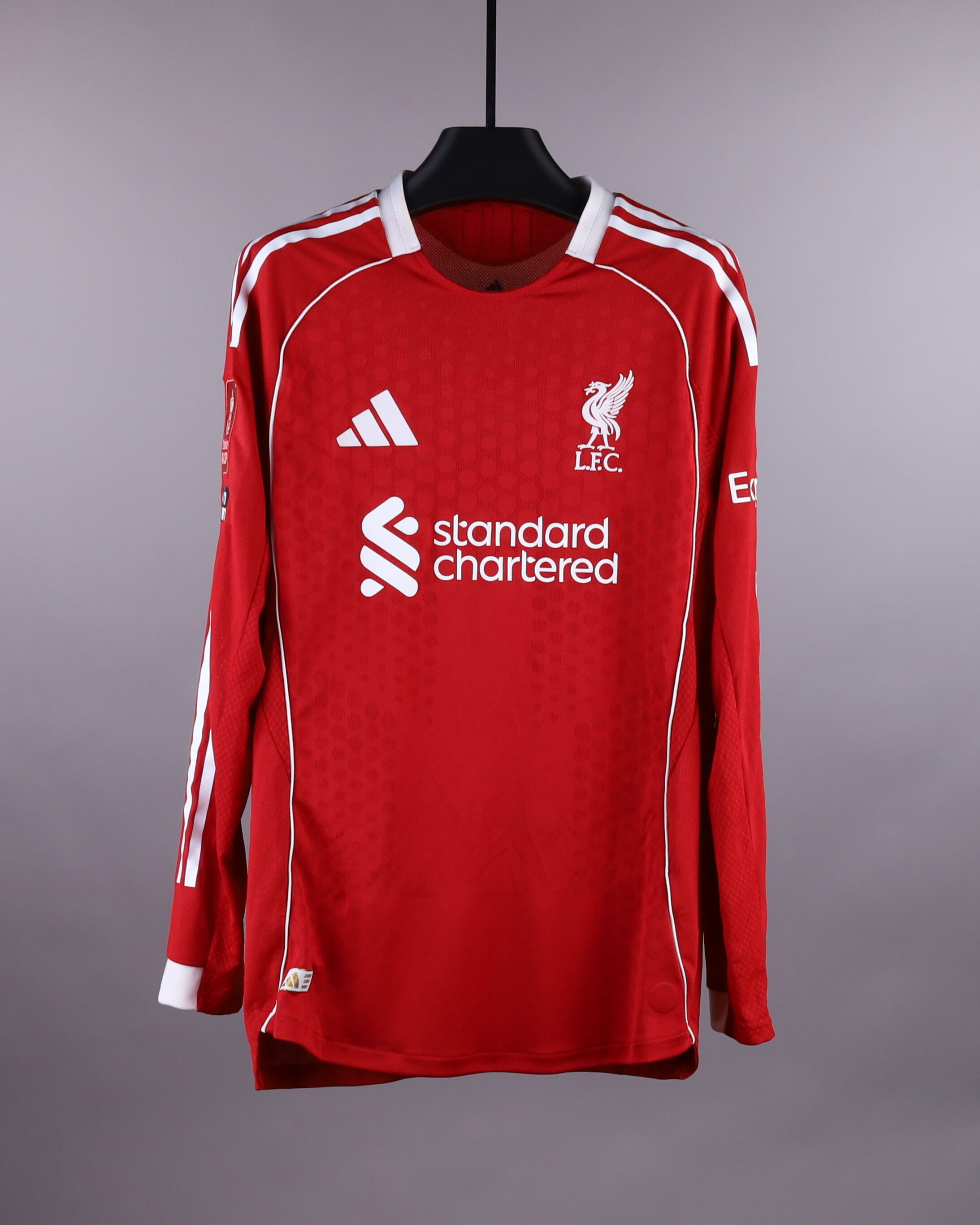 Official Liverpool Football Match-Worn Shirts Auctions