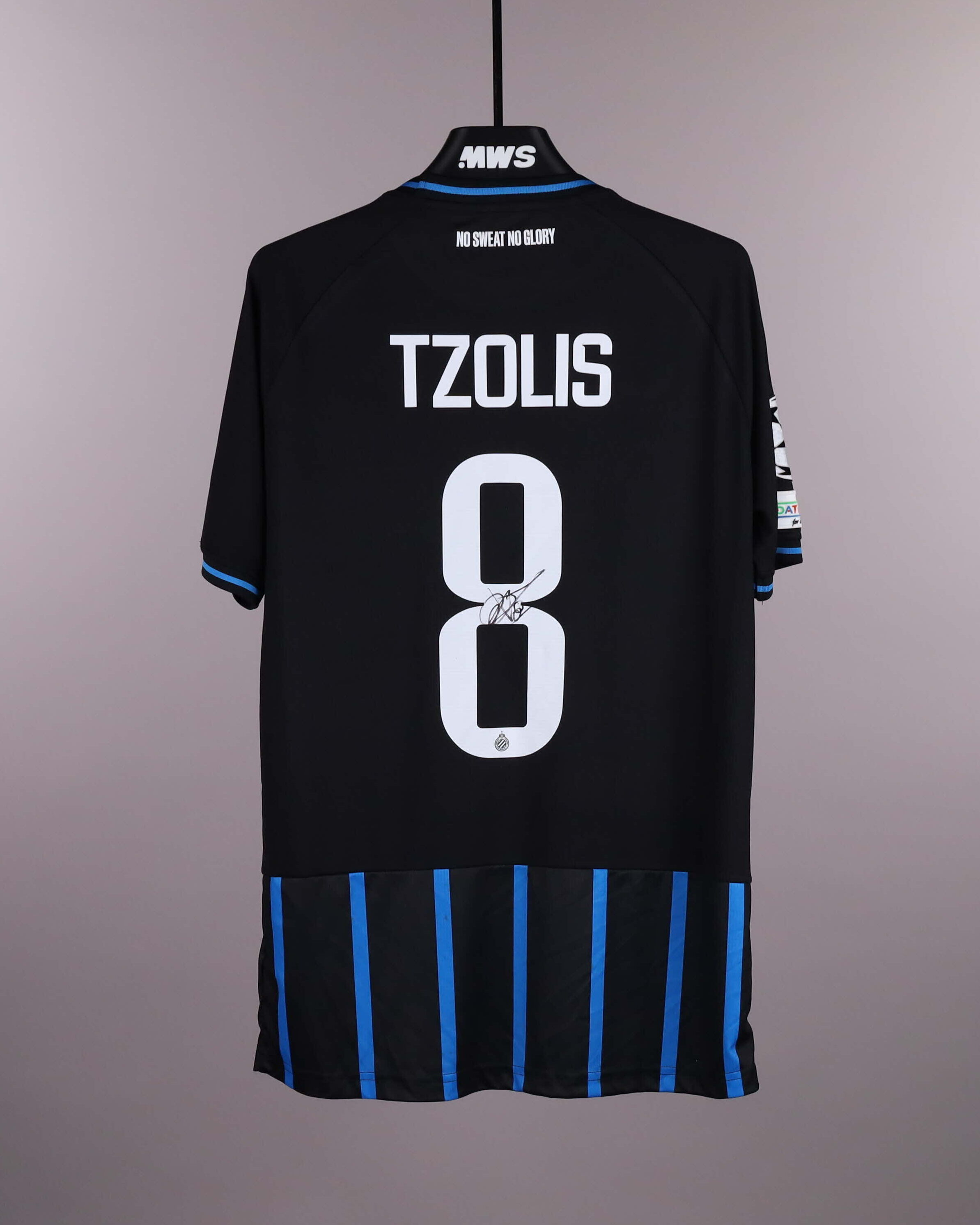 Christos Tzolis | Club Brugge - Atlético de Madrid | MatchWornShirt